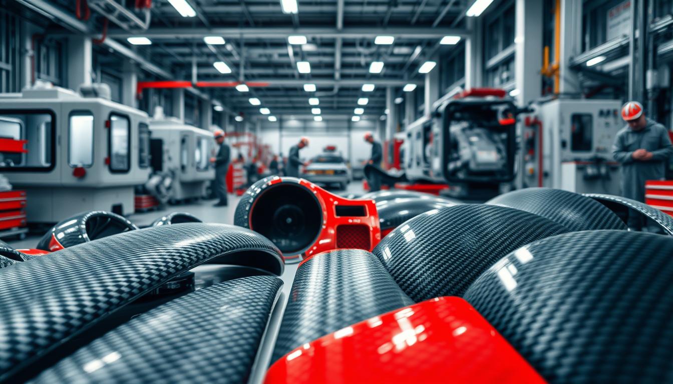 Maßgefertigte Carbonteile für Fahrzeuge &amp; Industrie