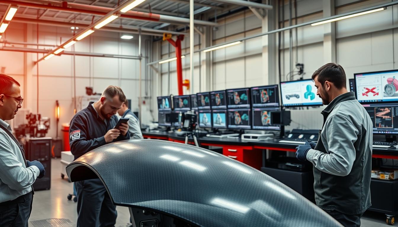 Professioneller Carbonteile 3D CAD Service in Deutschland