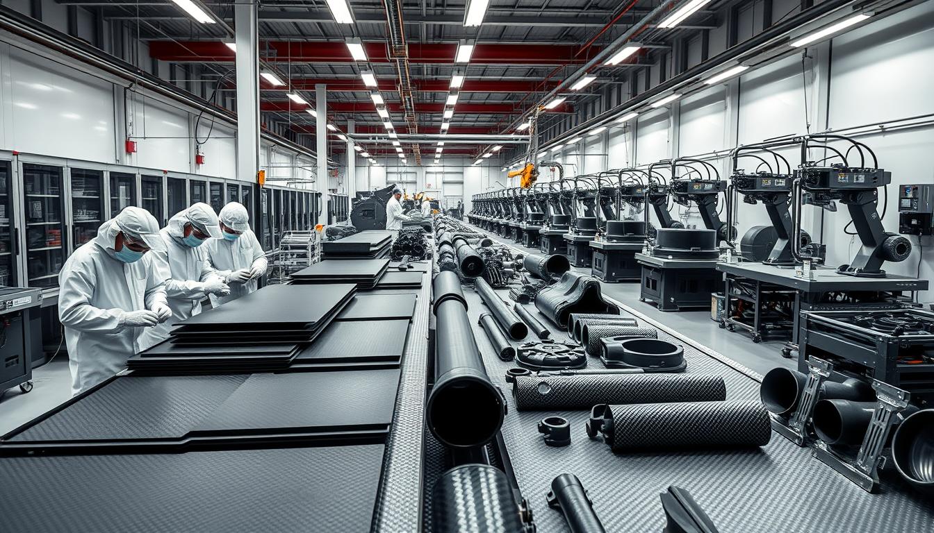 Serienfertigung Carbonteile