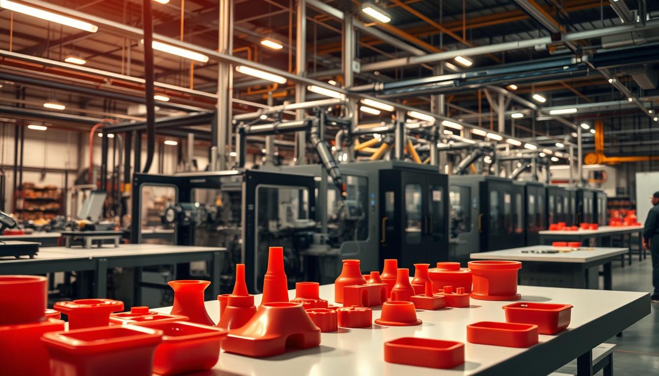 Verpackungsteile Kunststoffproduktion